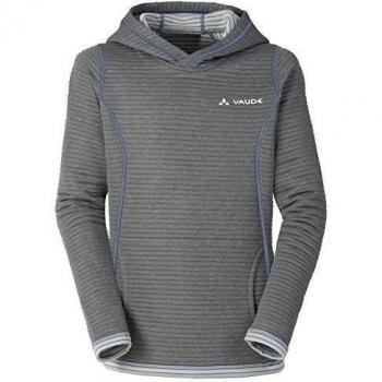 VAUDE niña Matilda Sudadera, otoño/invierno, niña, color Gris - Grey-Melange, tamaño 6 años