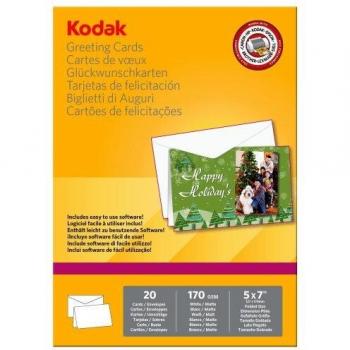 PAPEL KODAK GREETINGS CARDS x 20 UDS 254x178 mm