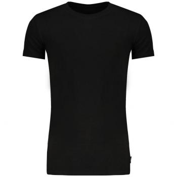 Gaudi Black Logo Tee Short Sleeve T-Shirt for Men, Size S