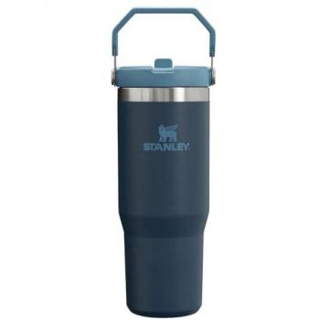 Stanley Iceflow Flip Straw Tumbler 0.89L - Navy - Unisex, Personalizable