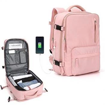 SZLX mochila de viaje para mujer, mochila de transporte, mochila de senderismo, mochila impermeable para deporte al aire libre, mochila informal para la escuela, bolsa para computadora portátil