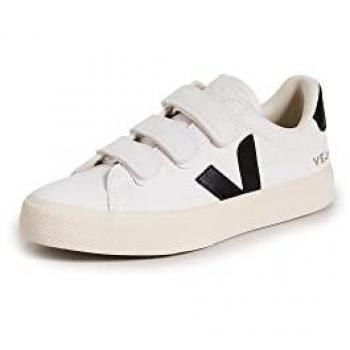 Veja Women's Recife Low Top Sneakers - White/Black - UK Size 2/4