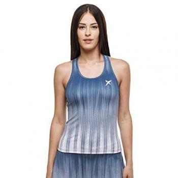 Camiseta de Tirantes Técnica Drop Shot Isora para Mujeres en color Azul, talla XS