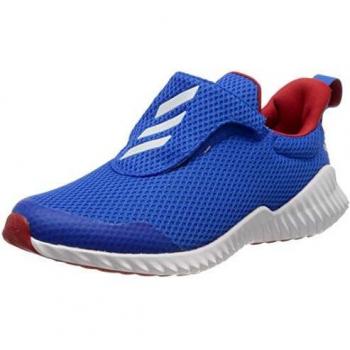adidas Fortarun AC, Zapatillas De Carretera Unisex Niños, Glory Blue/Footwear White/Scarlet, 40 EU