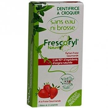 Dentrífico Masticable Frescoryl de Menta - 15 Compresas