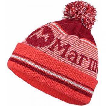 Marmot Foxy Pom Beanie - Women's Sienna Red, One Size
