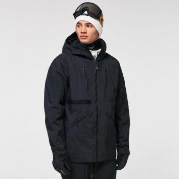 Chaqueta de hombre Oakley Bowls GORE-TEX Pro negra con capucha