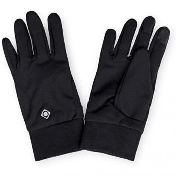 Izas TER Guantes Running, Hombre, Negro, XS