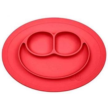 Ezpz Mini Mat EUMMC004 Plato,6 meses +, Rosa
