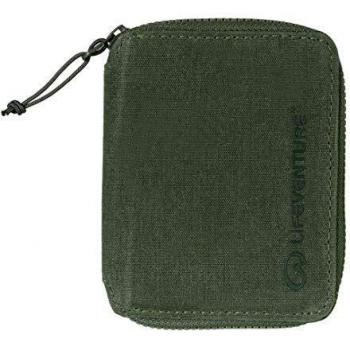 Lifeventure (Green) RFiD Protected Bi-Fold Wallet, Unisex-Adult, One Size