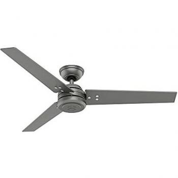 HUNTER Ventilador de Techo Protos 132cm Plateado