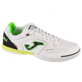Joma Top Flex 2432 White Black Sala Botas de Fútbol Sala para hombre, talla 45