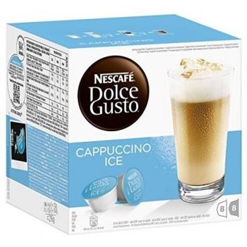 Nescafé Dolce Gusto Cápsulas de Cappuccino Ice, Paquete de 16 Unidades
