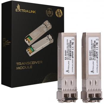 Extralink SFP+ 10G 850nm MM 300m Paquete de 2