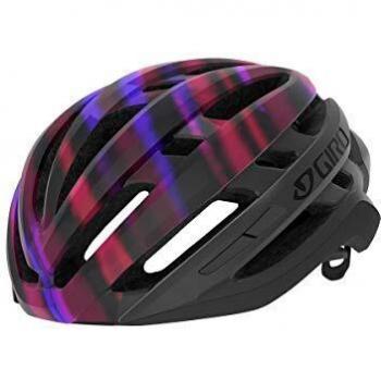 Giro Agilis W Casco de Ciclismo Road, Mujer, Negro/Morado, S