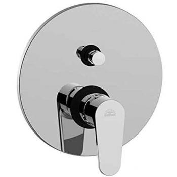 Mezclador Monocomando de Incasso para Ducha con Deviador Línea Green Cromo Paffoni