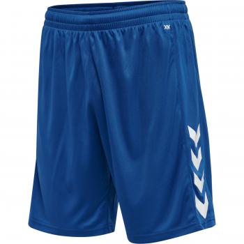 Hummel Core XK Polyester Shorts - Unisex, Blue, Size S