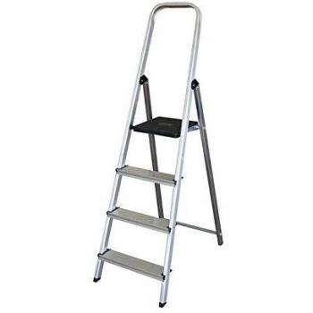 BigBuy Tools S2200353 Escalera, Aluminio