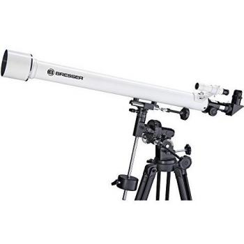 Bresser Optics Classic 60/900 EQ Refractor 338x Negro, Blanco - Telescopio
