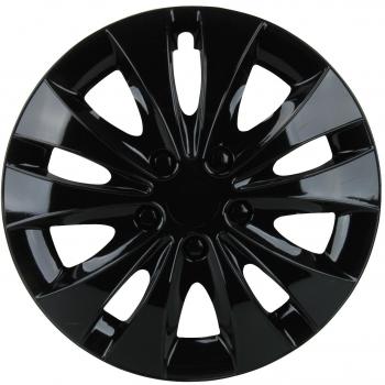 Unitec 75181 Storm Tapacubos, 13 pulgadas, color negro