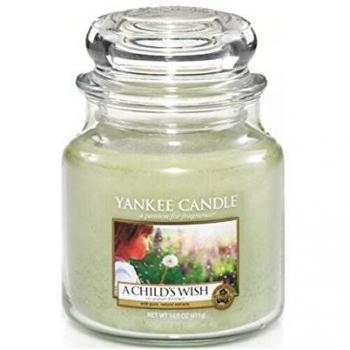 Yankee Candle vela en tarro, del niño A una bicicleta Wish, mediano