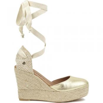 Sandalias de Yute para Mujer La Valeta en color oro