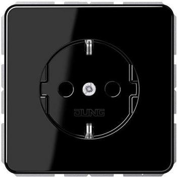 Toma corriente SCHUKO 1 parte Negro CD1520SW 16A 250V Jung