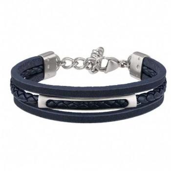 Pulsera de Hombre BREIL B MIX Azul Talla 23 Sin Piedras - Mod. TJ3087