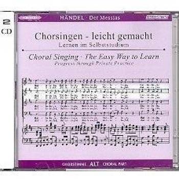 Der Messias: Oratorium für 4 Solostimmen, Chor und Orchester / Chorstimme Alt