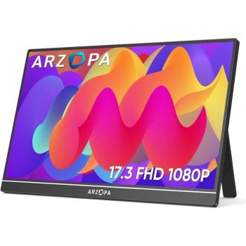 Monitor Arzopa A1M 17.3 LED IPS FullHD con conexión USB-C