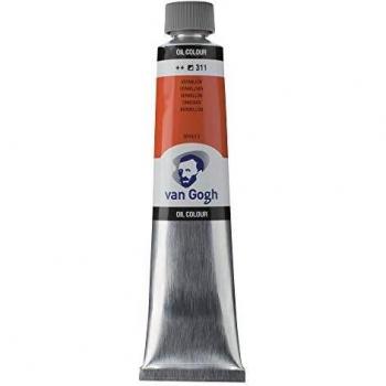 Pintura Óleo Van Gogh Bermellón Serie 2, 200ml