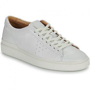 Clarks Craft Swift White Leather Men's Low Top Sneakers