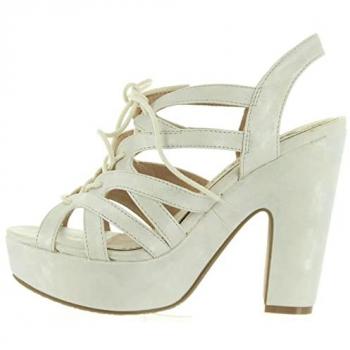 Sandalias de Mujer XTI 46612 Metalizado Plata Talla 38