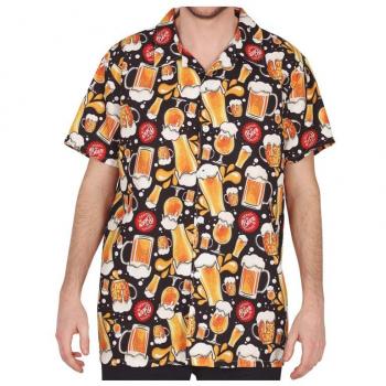 Camisa estampado de Cerveza adulto