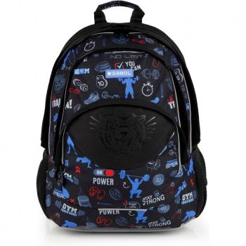 Mochila Tres Compartimentos Escolar Gabol Training