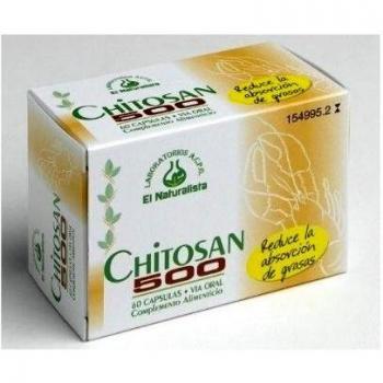 El Naturalista Chitosan 500Mg. 60 Capsulas - 1 unidad