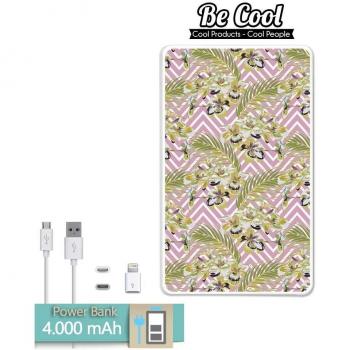 Becool® - Batería Externa Power Bank 4000 mah + Gratis 1 cable USB-MicroUsb