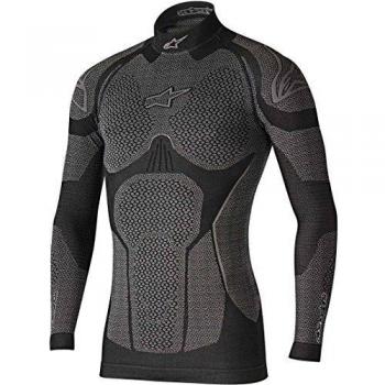 Alpinestars Ride Tech Winter Long Sleeve Thermal Top - Black/Grey (XS/S)
