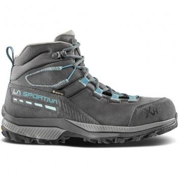 Botas de montaña de mujer La Sportiva TX Hike Mid Leather GORE-TEX gris azul - Talla 41