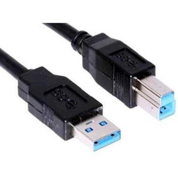 Cable de alta velocidad USB 3.0 Microconnect A-B de 3 metros macho a macho