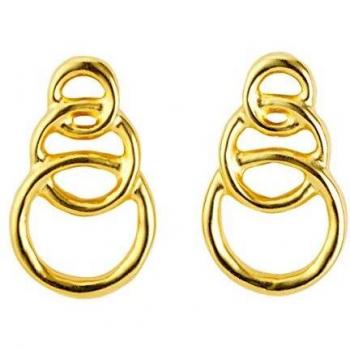 Pendientes colgante Uno de 50 PEN0591ORO0000U mujer Gold Chain By Chain