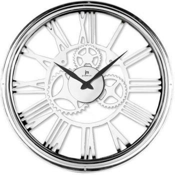 Reloj de pared Lowell 21459, redondo, Ø 45 cm, números romanos