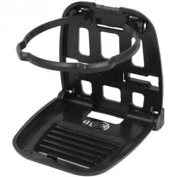 sourcing map Negro Sostenedor Plegable Soporte de Botella Copa para Camión Coche