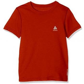 Odlo - Camiseta de Cuello Redondo para niños