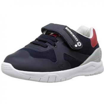 Biomecanics Boy's 192189 Sneaker, Navy Blue Textile Paprika, 8.5 UK Child