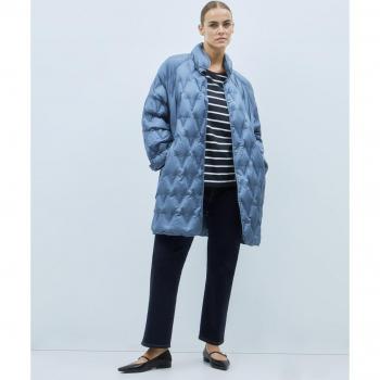 Parka pluma de mujer acolchada larga Couchel