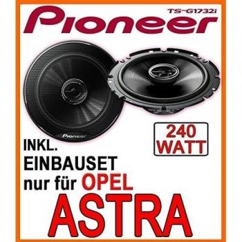 Opel Astra F, G, H - Lautsprecher -Pioneer TS-G1732i - 16cm Einbauset