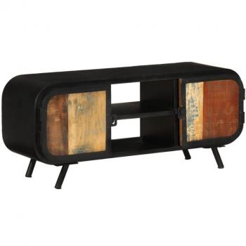vidaXL TV Cabinet 110x30x45 cm Solid Reclaimed Wood