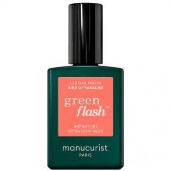 Manucurist Green Flash LED Nail Polish Bird Of Paradise 15ml