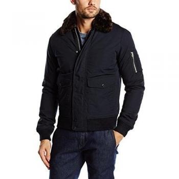 Schott NYC AIR - Abrigo de plumas para hombre, Azul